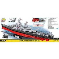 Cobi 4837 - Battleship Missouri (BB-63)